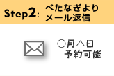 べたなぎよりメール返信