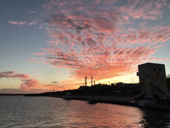 綺麗な夕焼け雲