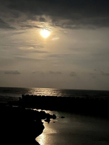 中秋の名月 沖永良部島