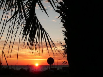 素晴らしい夕日